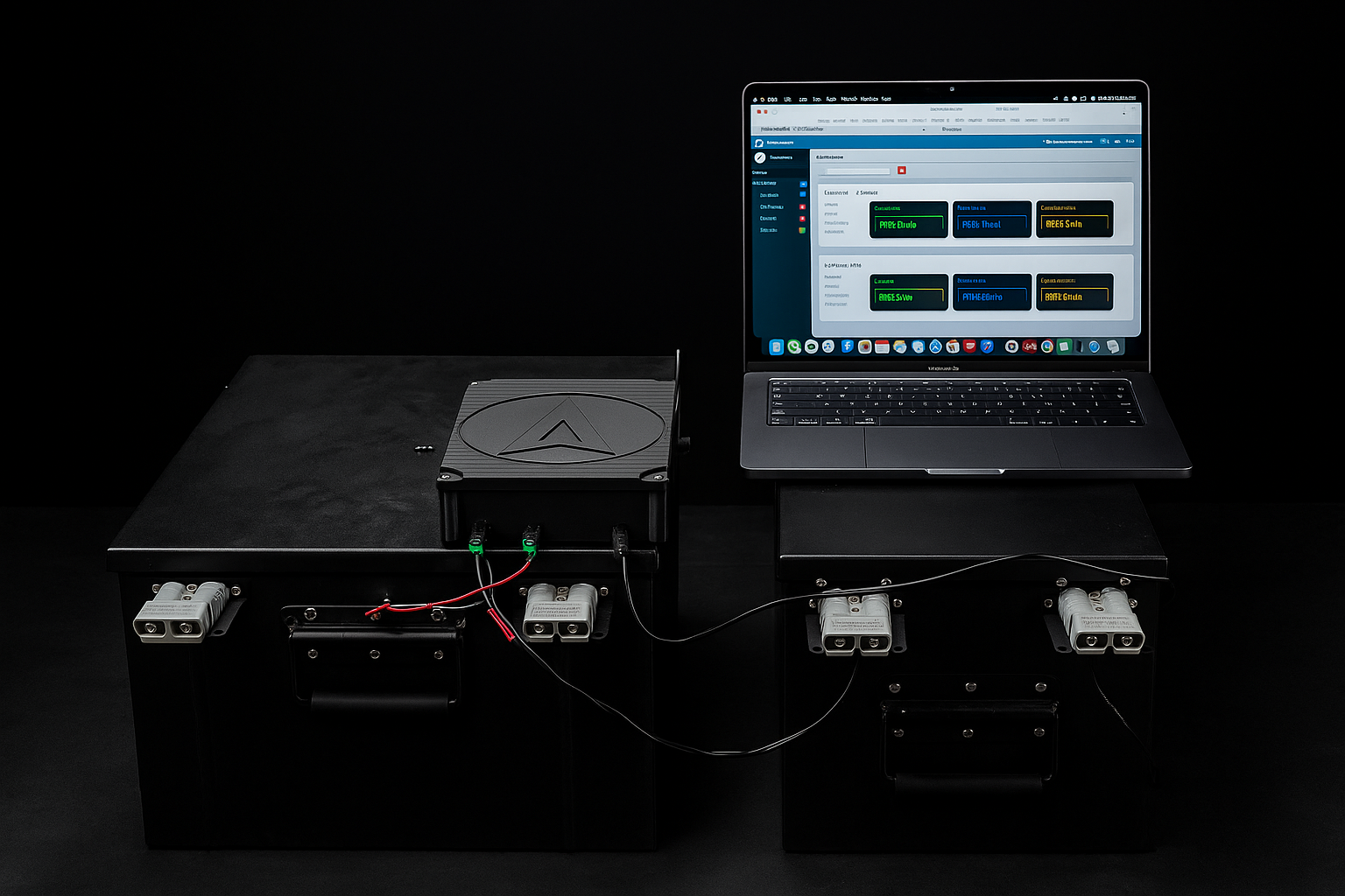 BRICK dual battery monitoring